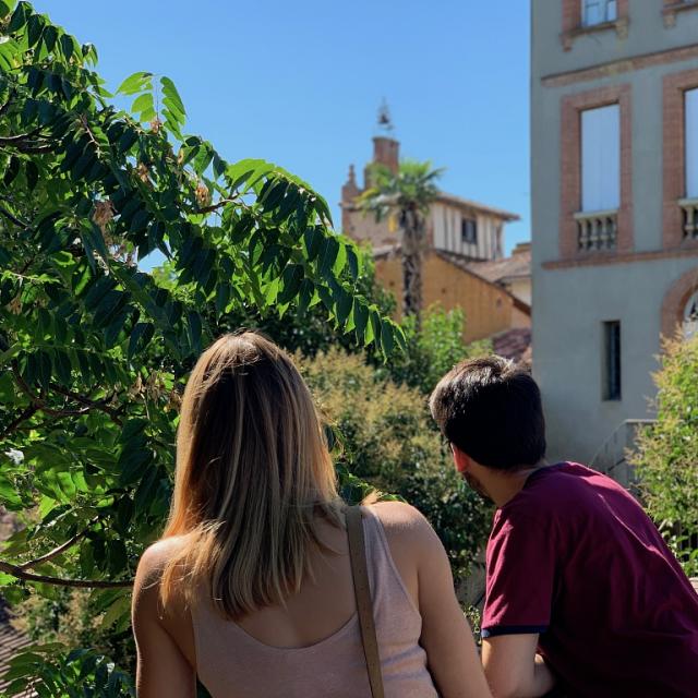 Dans les rues de Verdun sur Garonne