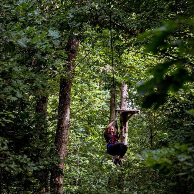 Accrobranche dans la forêt de Montech