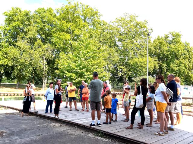 Balade commentée au bord du canal des Deux Mers sur le site de la Pente d'eau de Montech