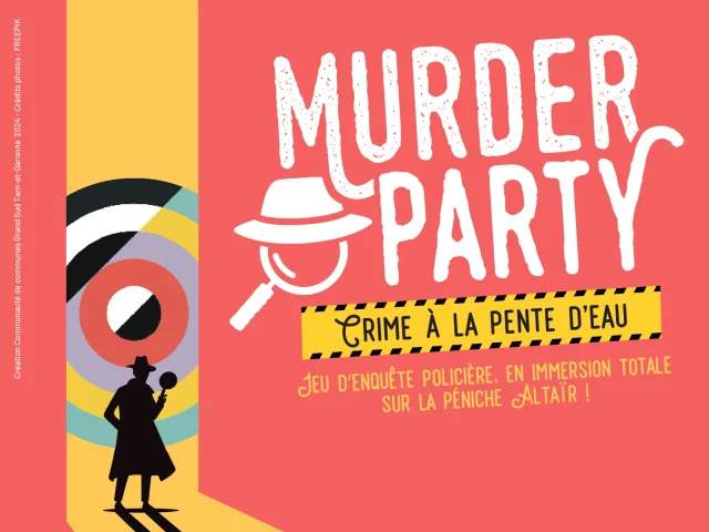 Affiche Murder Party à la Pente d'eau